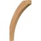Ekena Millwork 3 1/2"W x 22"D x 34"H Thorton Smooth Knee Brace, Western Red Cedar BRC04X22X34THR00SWR - alternate 1
